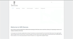 Desktop Screenshot of mri-devices.com