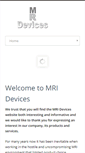 Mobile Screenshot of mri-devices.com